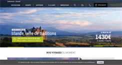 Desktop Screenshot of celtictours.fr