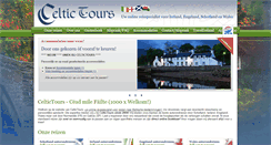 Desktop Screenshot of celtictours.nl